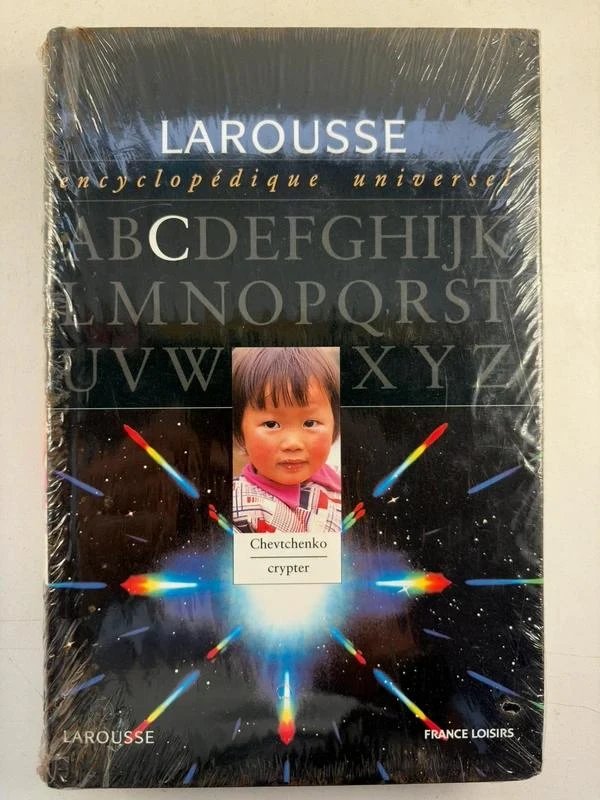 Larousse encyclopédique universel tome 4 Chevtchenko-Crypter France Loisirs sous